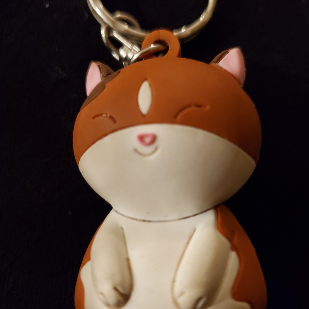 Disney Calico Cat Keychain Bag Charm Kawaii Cute Kids - Picture 2 of 4